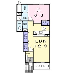 メゾン　アイリスＢの物件間取画像